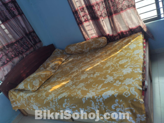 খাট+জাজিম +তোশক